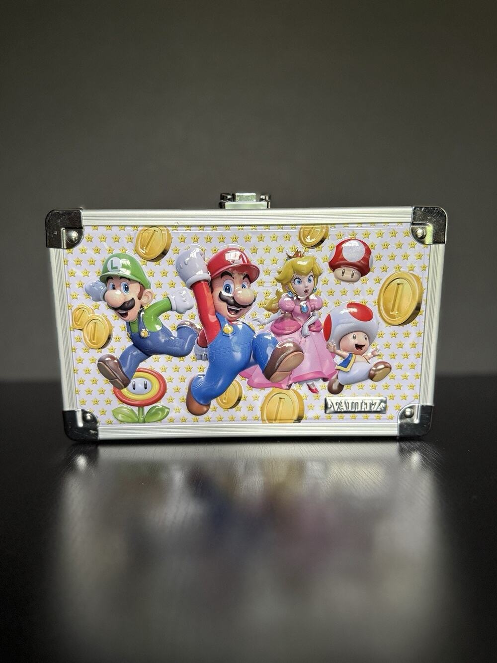 Vaultz Super Mario Nintendo Locking Metal Storage Case Organizer No Keys 2021